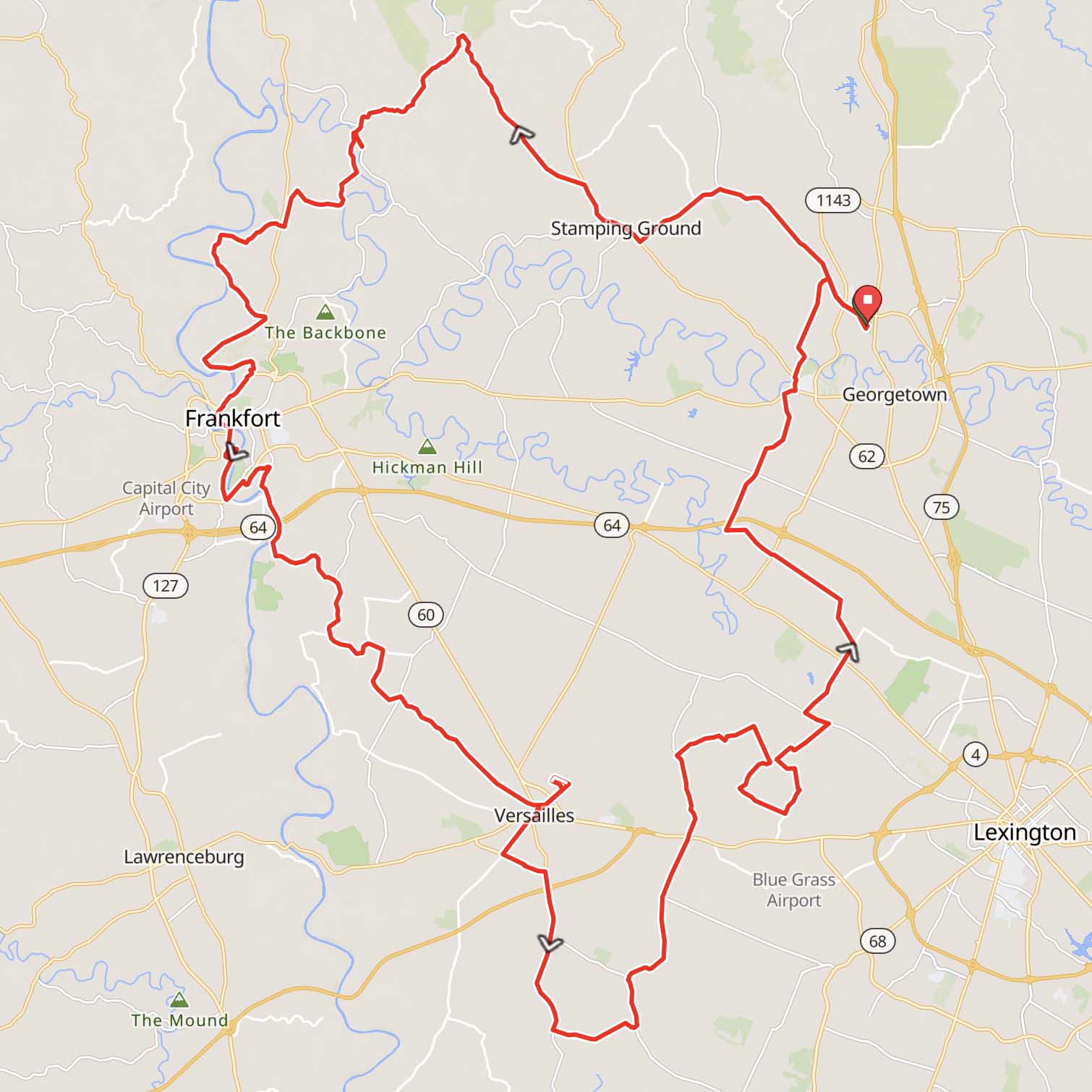 Routes Horsey Hundred